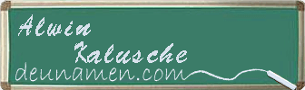 Alwin Kalusche Visitenkarte